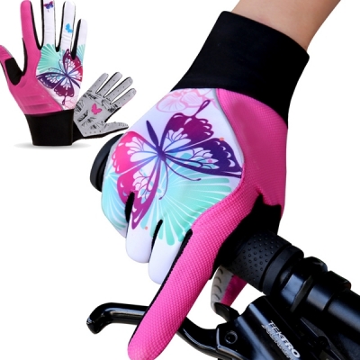 Sublimation Full Finger Cycling Gloves