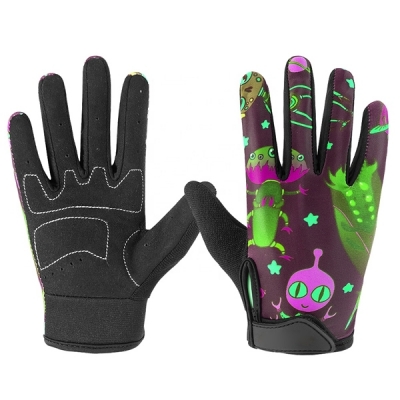 Sublimation Full Finger Cycling Gloves