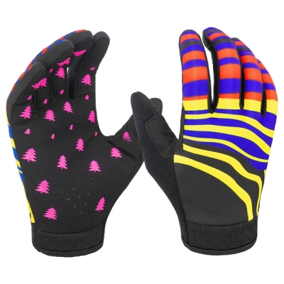 Sublimation Full Finger Cycling Gloves