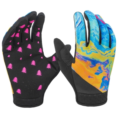 Sublimation Full Finger Cycling Gloves