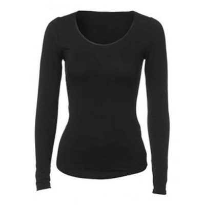 Neck Long Sleeve Top