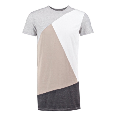 Longline Spliced T-Shirt